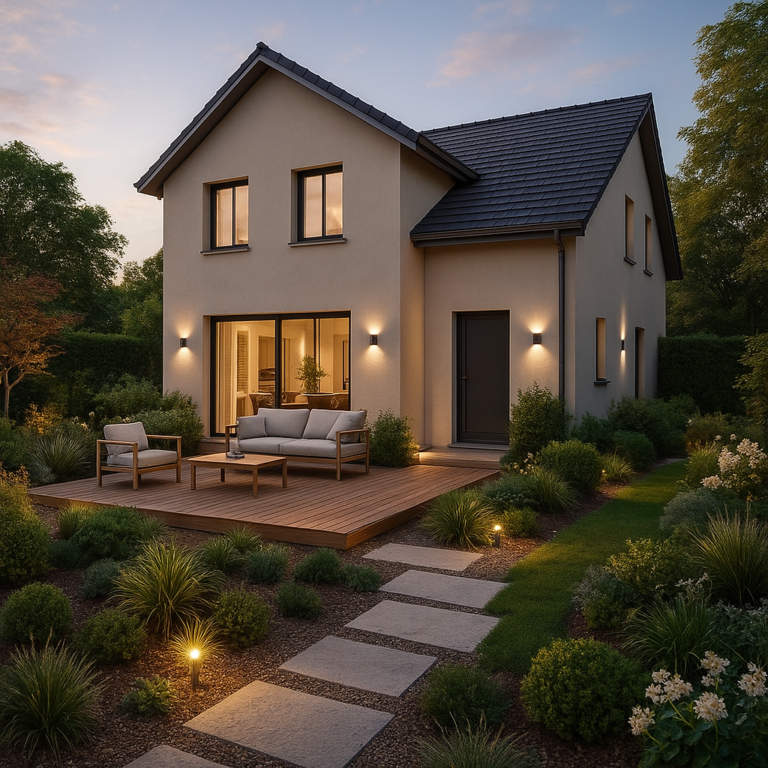 Aménagement extérieur de maison : 15 idées pour valoriser jardin, terrasse et façade