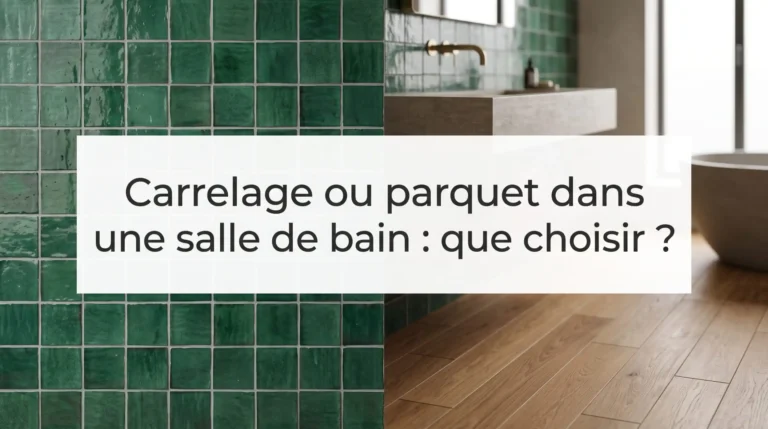 Carrelage ou parquet dans une salle de bain : que choisir ?