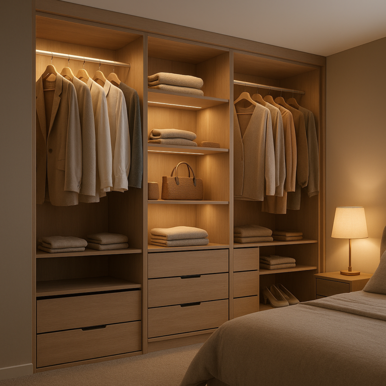 Comment aménager un dressing pratique dans une chambre ou un couloir ?