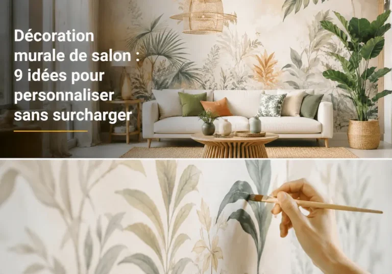 Décoration murale de salon : 9 idées pour personnaliser sans surcharger