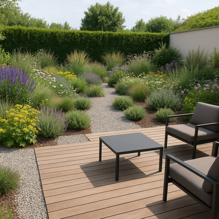 Jardin sans entretien : 12 idées d’aménagement pour un extérieur facile à vivre